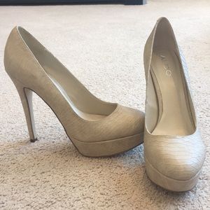 Aldo tan heels
